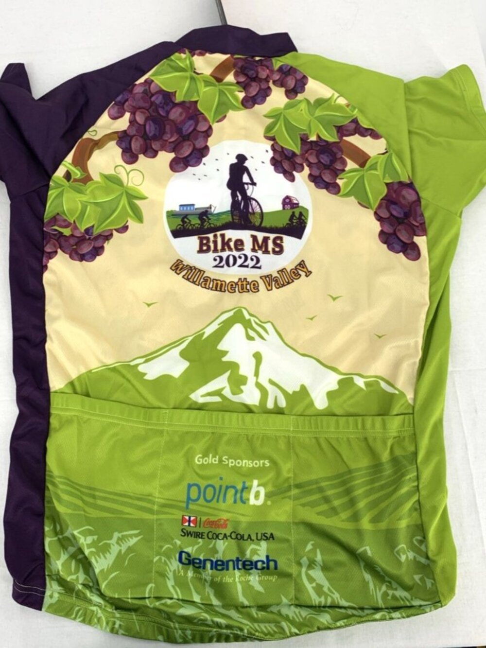 Primal Cycling Jersey Unisex Sz M Bike MS 2022 Willamette Valley Oregon NWT - Picture 7 of 10